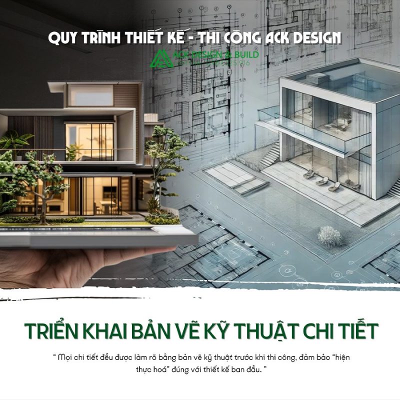 Quy trình thiết kế thi công