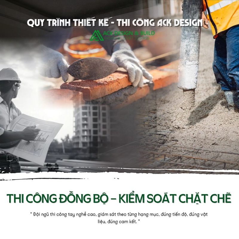 Quy trình thiết kế thi công