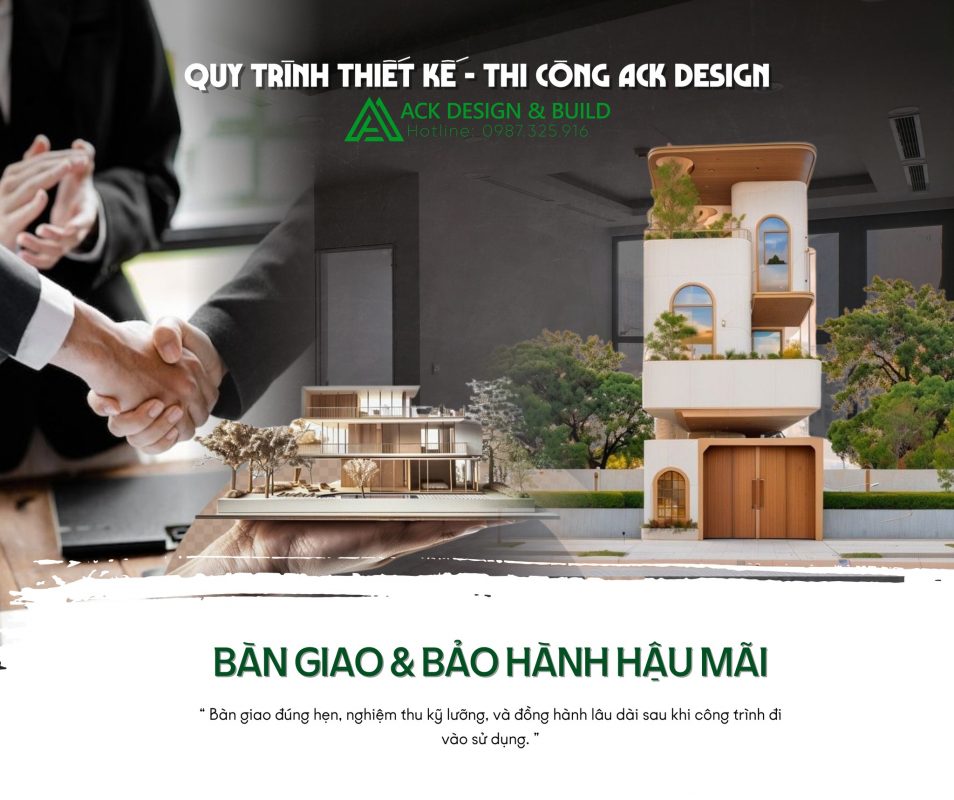 Quy trình thiết kế thi công